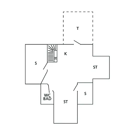 Hébergement de vacances 2 Bedroom Beautiful In *